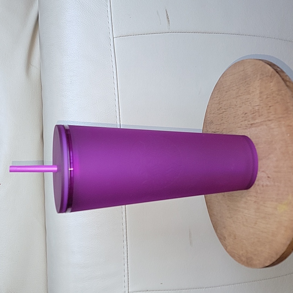 Purple Soft touch Tumbler